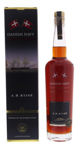 A.H. Riise Royal Danish Navy Rum Naval Cadet