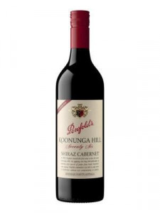Penfold Koonunga Hill 76 Shiraz- Cabernet Sauvignon South Australia Dry Red (screw cap)