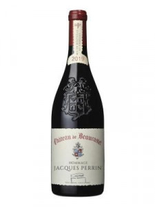Famille Perrin, Chateau de Beaucastel, Hommage a Jacques Perrin, Chateauneuf-du-Pape, AOC, dry, red (wooden case)