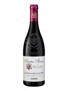 Chateau de Nalys, Saintes Pierres de Nalys, Chateauneuf-du-Pape, Rhone, AOC, dry, red