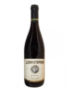 J. Christopher Pinot Noir Basalte Willamette Valley Oregon Dry Red