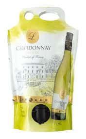 Laroche Chardonnay "L" Languedoc IGP Dry White (Pouch) 6 X