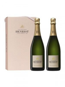 Champagne Henriot Brut Souverain AOC GBX 2x0.